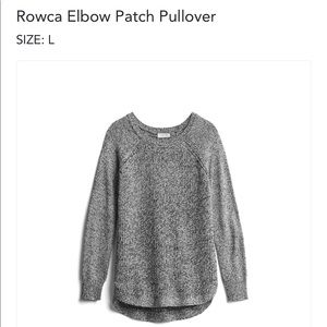 Stitch Fix Elbow Patch Pullover NWT Large Grey